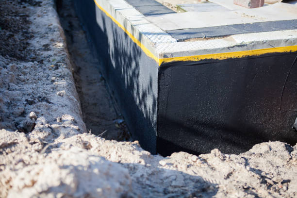 Professional Wet Basement Repair technician working in Pulaski, WI